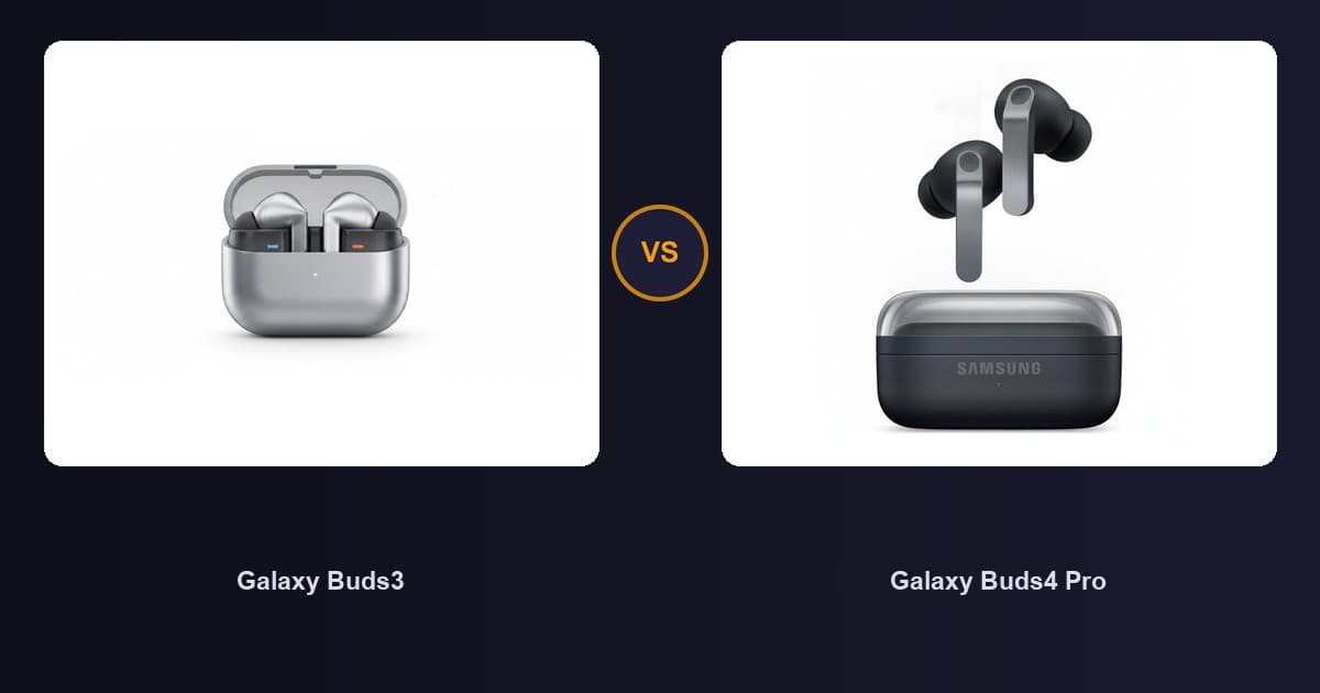 Galaxy Buds3 x Galaxy Buds4 Pro