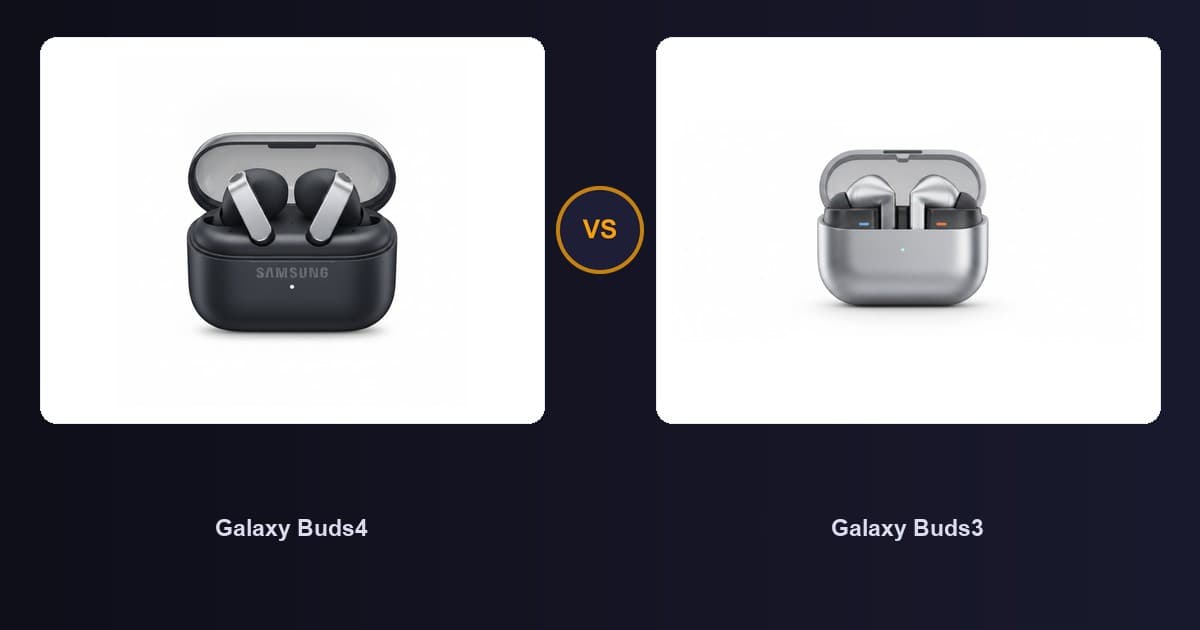 Galaxy Buds4 x Galaxy Buds3