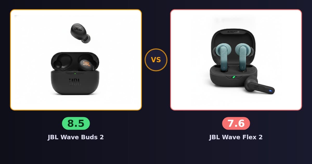 JBL Wave Buds 2 x JBL Wave Flex 2