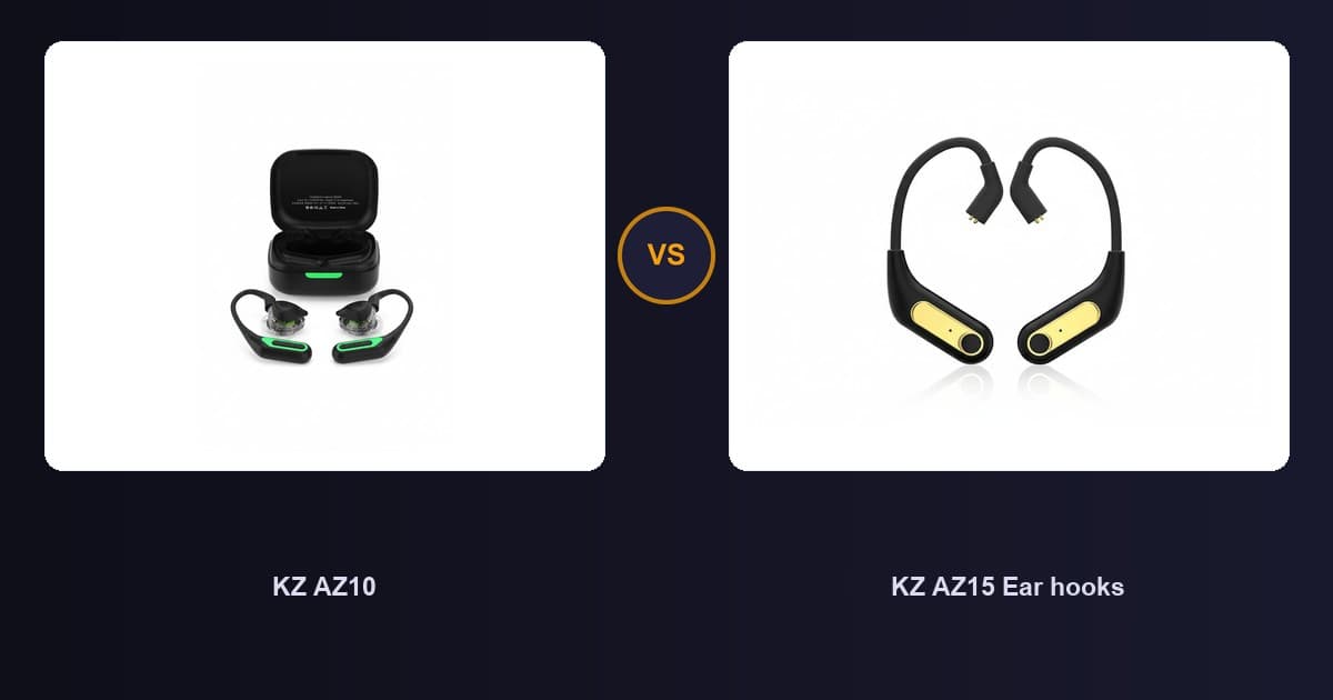 KZ AZ10 x KZ AZ15 Ear hooks