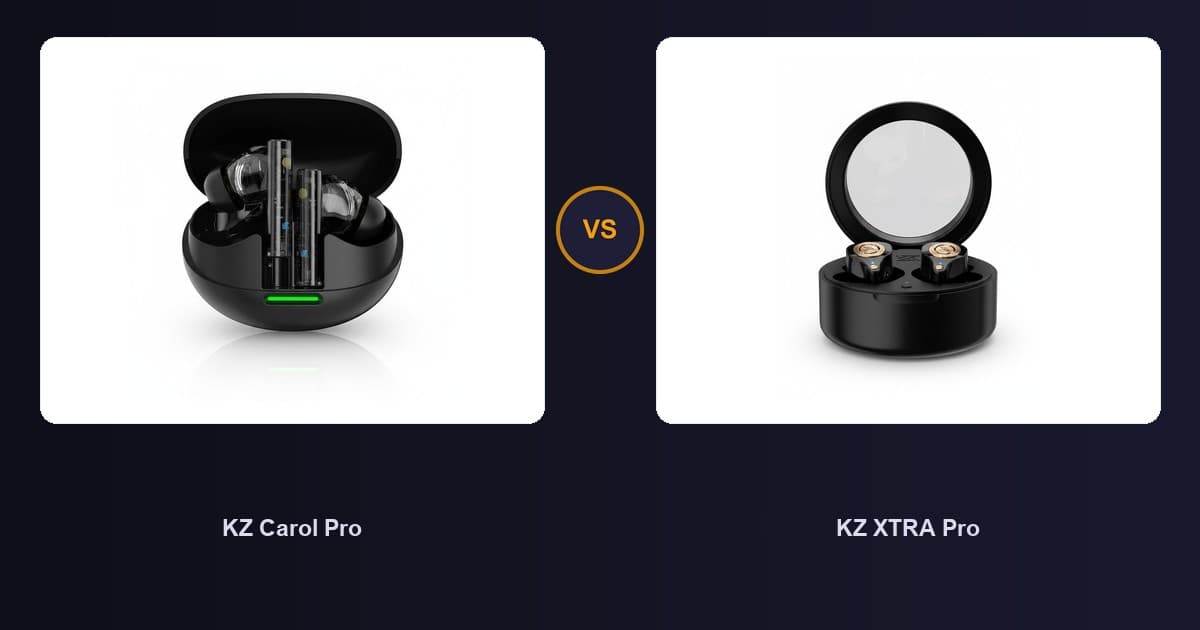 KZ Carol Pro x KZ XTRA Pro