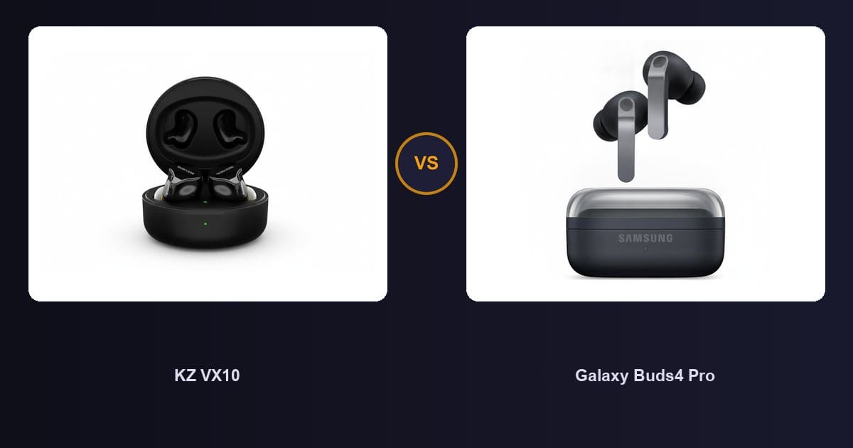KZ VX10 x Galaxy Buds4 Pro