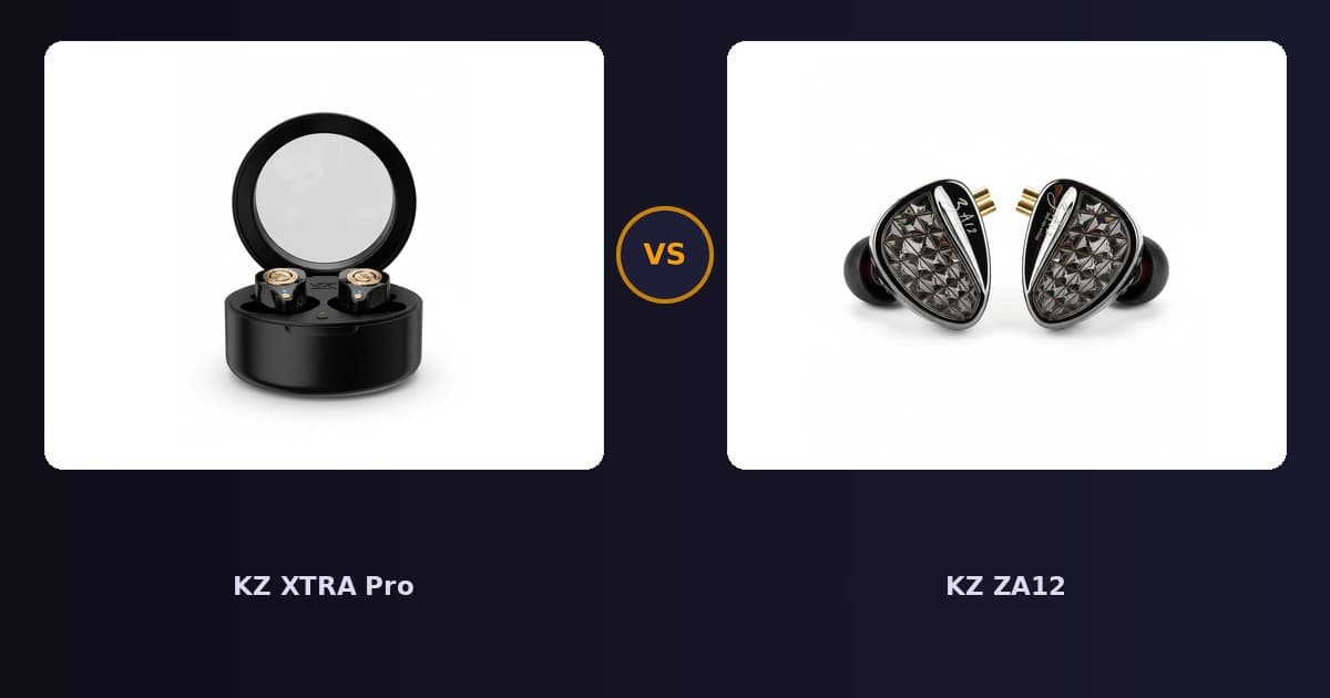 KZ XTRA Pro x KZ ZA12