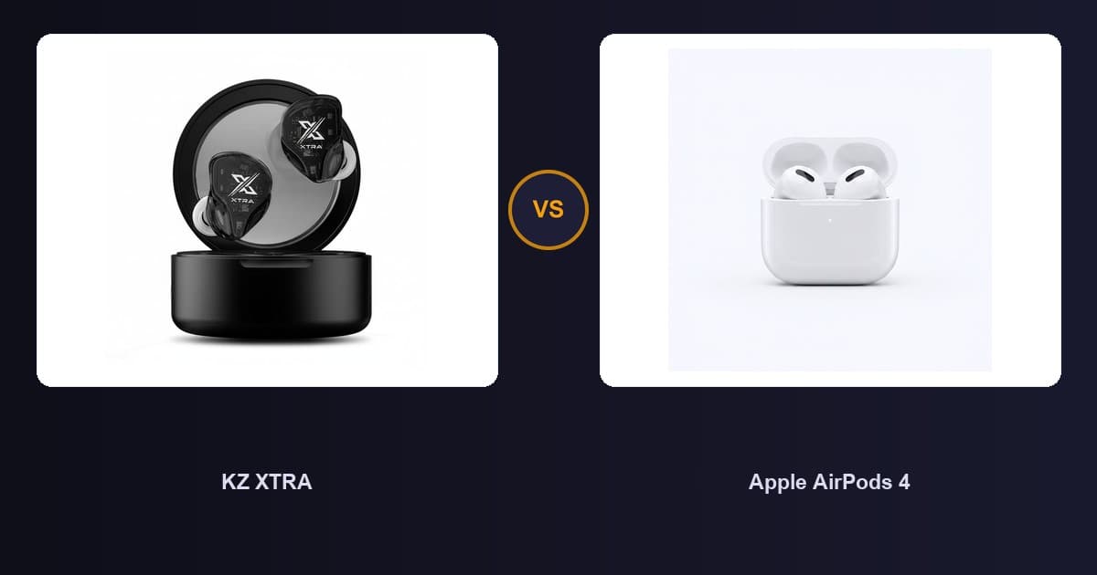 KZ XTRA x Apple AirPods 4