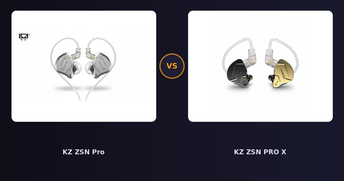 KZ ZSN Pro x KZ ZSN PRO X