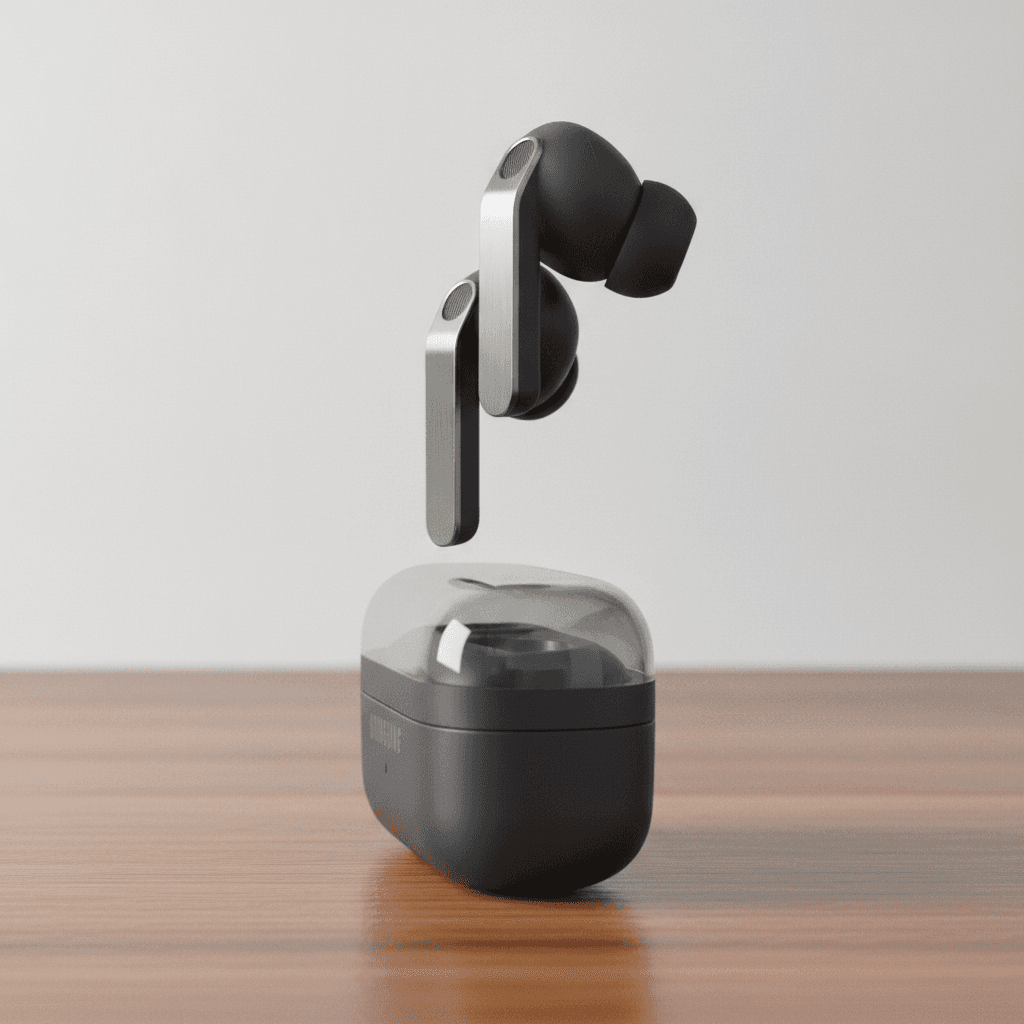 Galaxy Buds4 Pro - Vista Lateral
