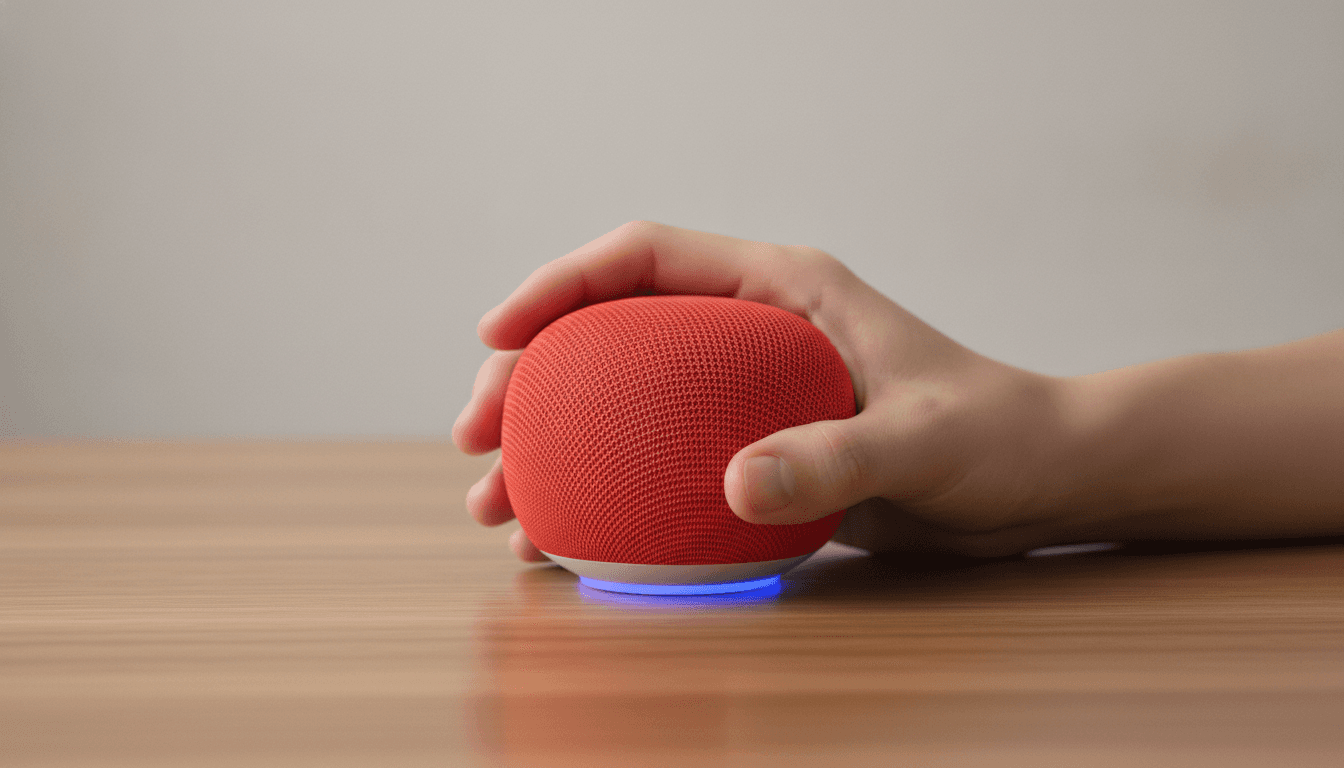 Google Home Speaker - Na Mão