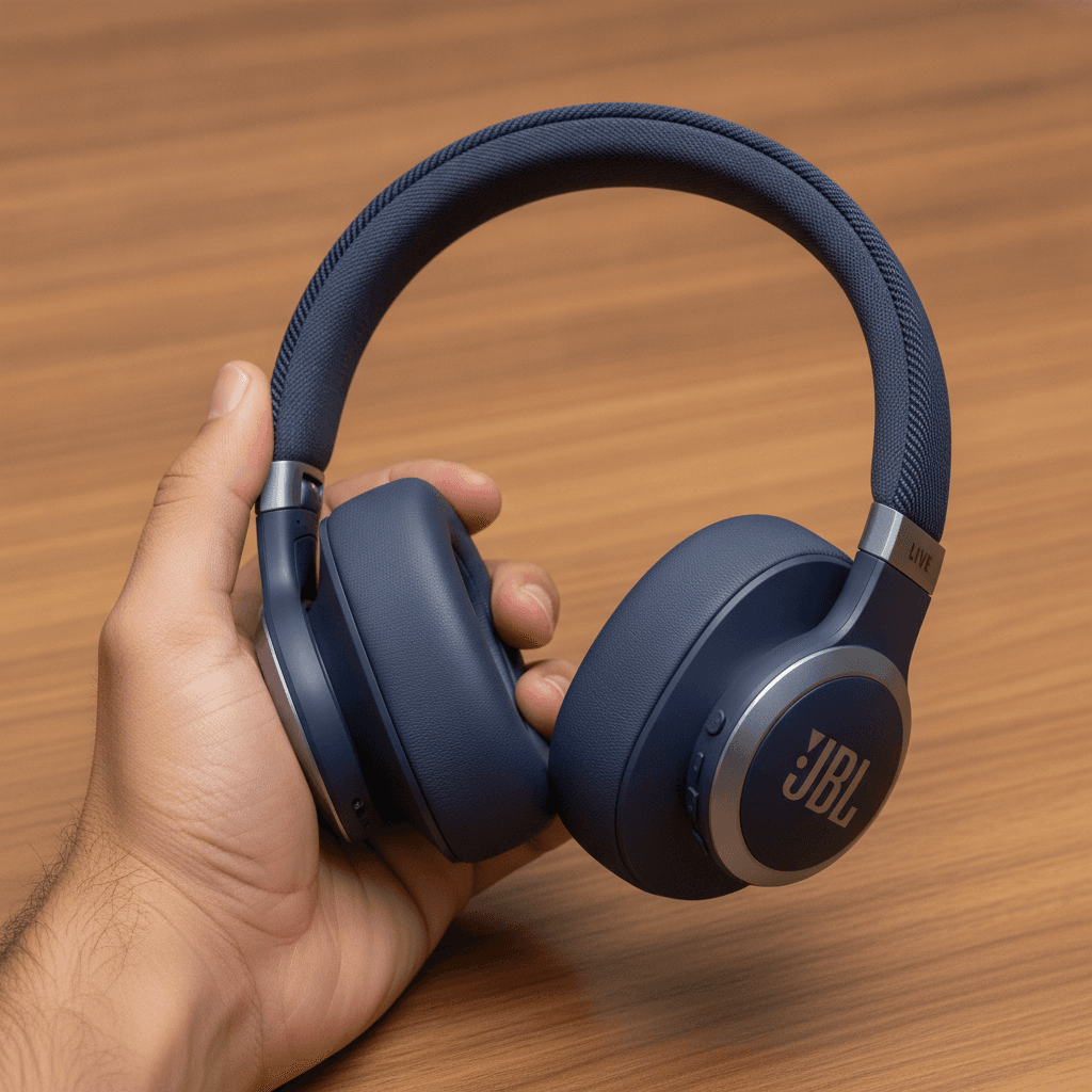 JBL Live 770NC - Na Mão