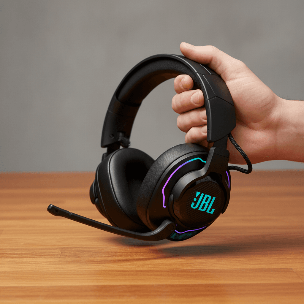 JBL Quantum 910 Wireless - Na Mão