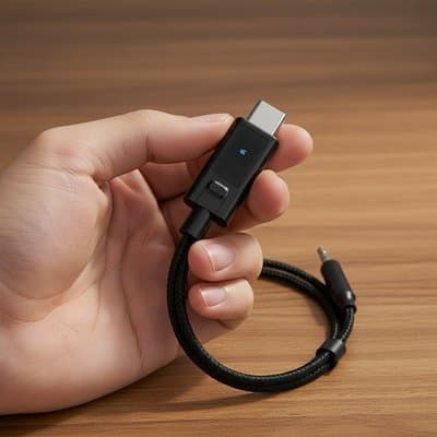 KZ AM02 Type-C DAC: in_hand