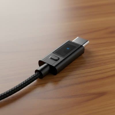 KZ AM02 Type-C DAC: side