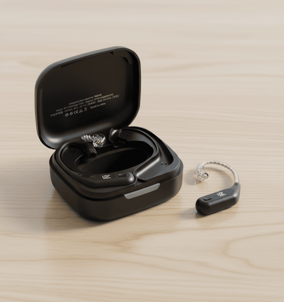 KZ AZ09 Pro Ear hooks - Na Caixa/Case