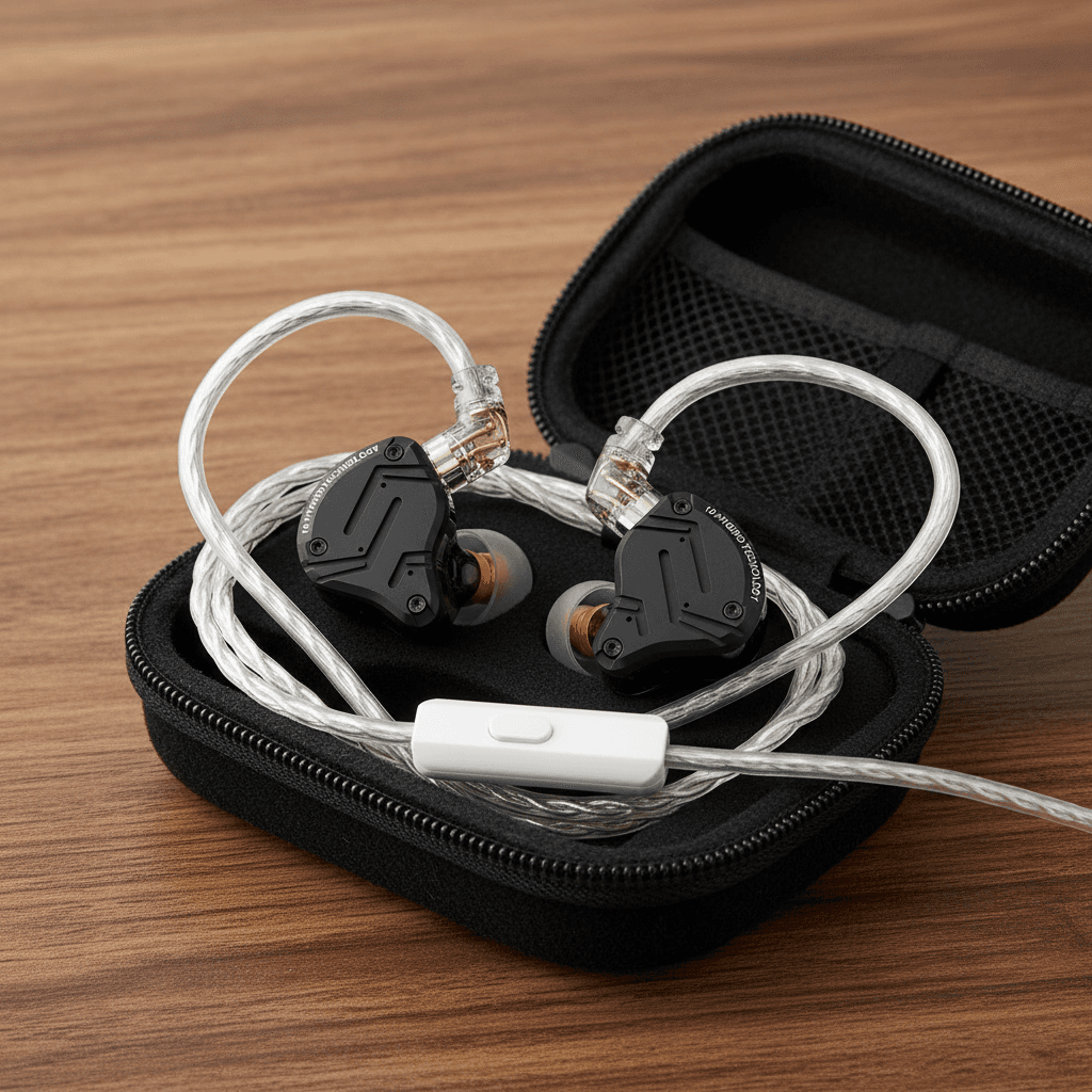 KZ ZS10 PRO - Na Caixa/Case