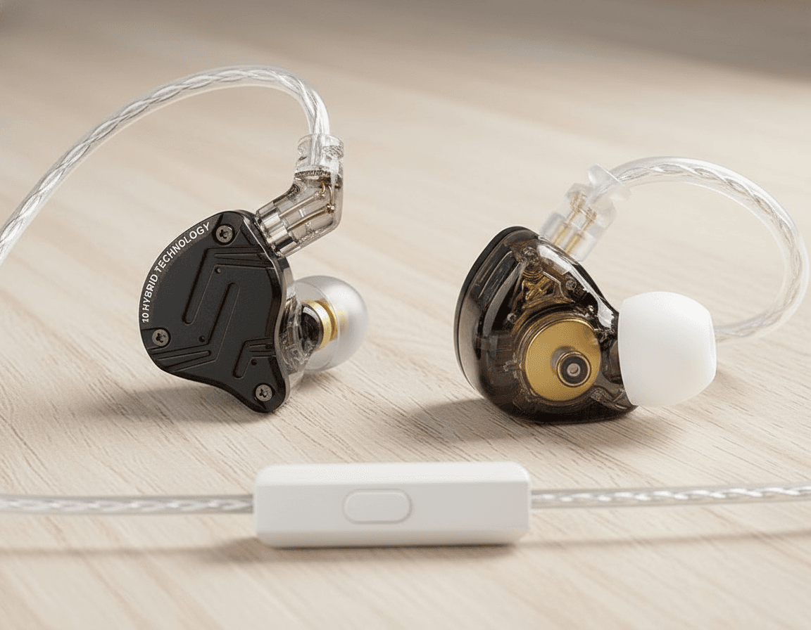 KZ ZS10 Pro X - Vista Lateral