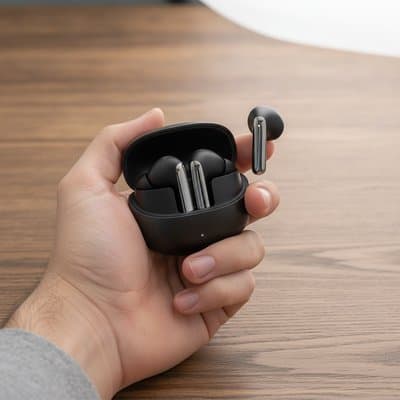QCY HT08 MeloBuds Pro: in_hand
