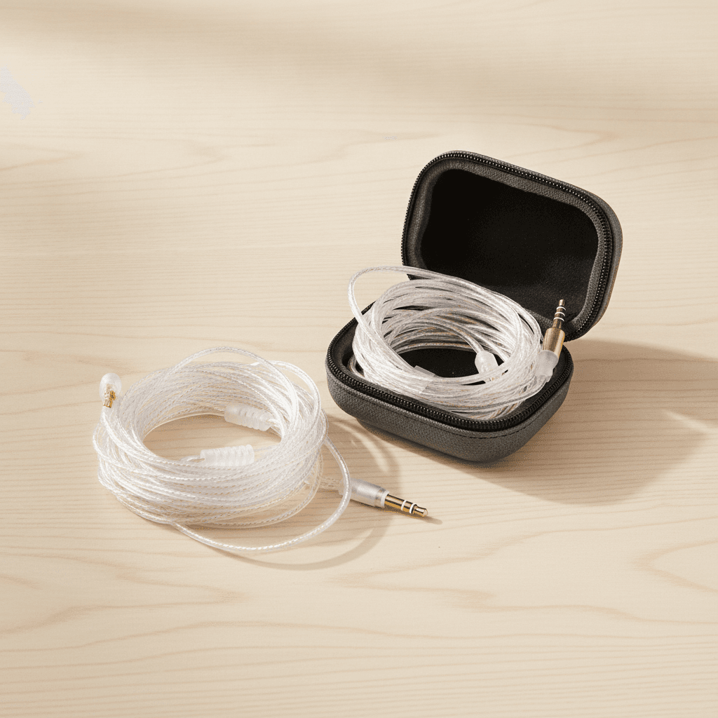 Silver Plated Upgrade Cable (Sem Mic): in_bag