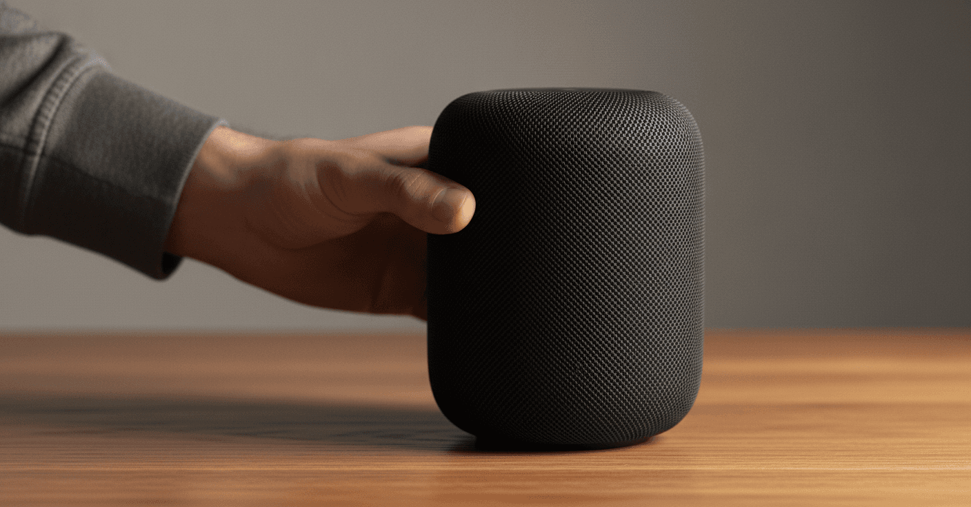 Apple HomePod: in_hand