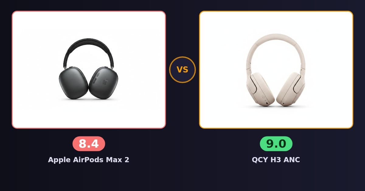 Apple AirPods Max 2 x QCY H3 ANC