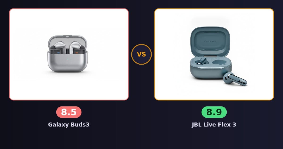 Galaxy Buds3 x JBL Live Flex 3