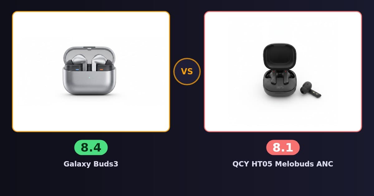 Galaxy Buds3 x QCY HT05 Melobuds ANC