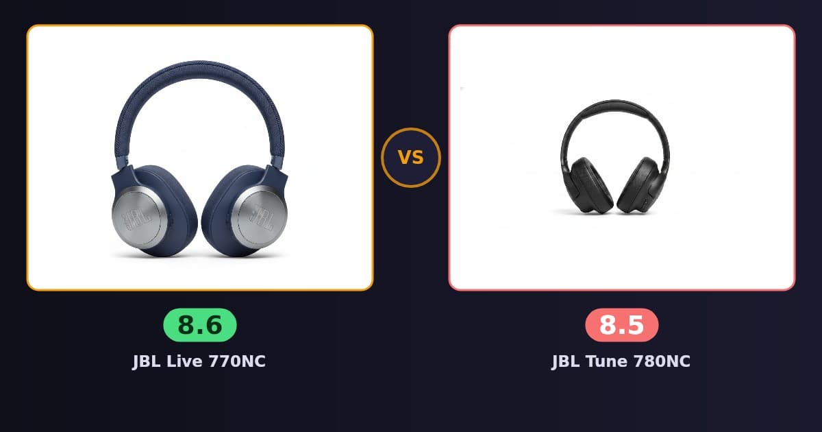 JBL Live 770NC x JBL Tune 780NC
