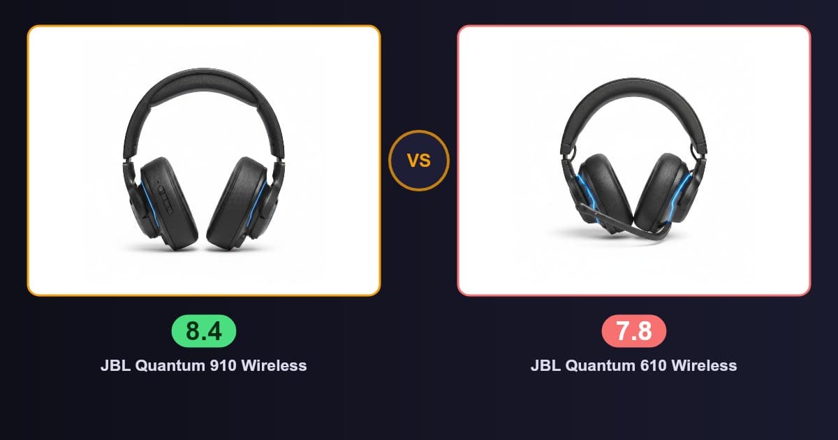 JBL Quantum 910 Wireless x JBL Quantum 610 Wireless