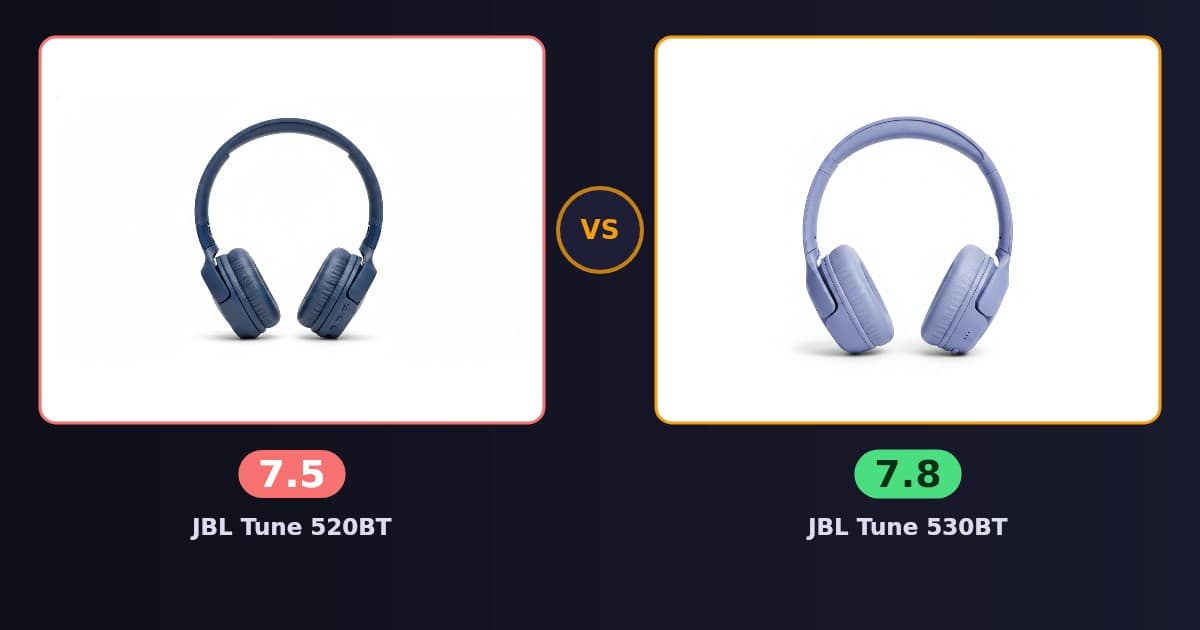 JBL Tune 520BT x JBL Tune 530BT