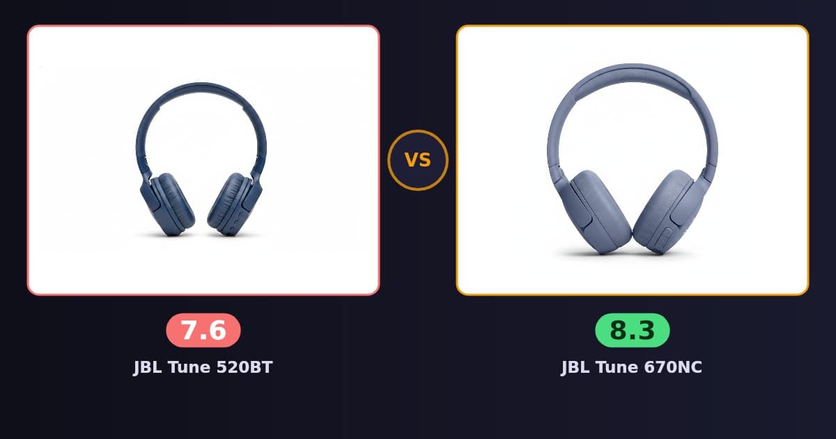 JBL Tune 520BT x JBL Tune 670NC