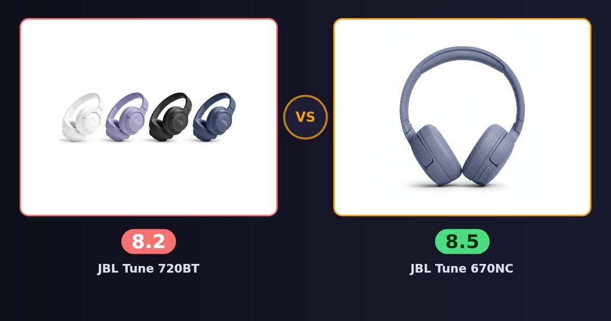 JBL Tune 720BT x JBL Tune 670NC