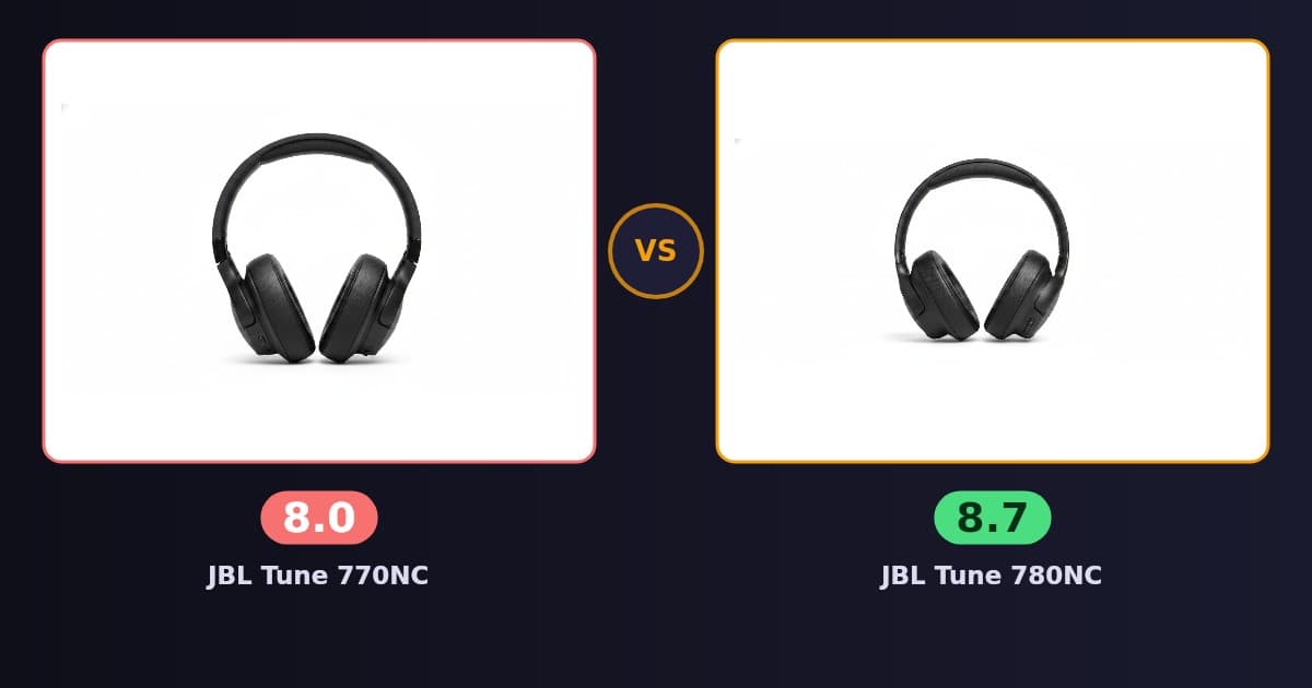 JBL Tune 770NC x JBL Tune 780NC