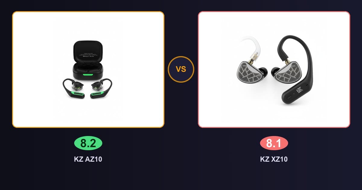 KZ AZ10 x KZ XZ10