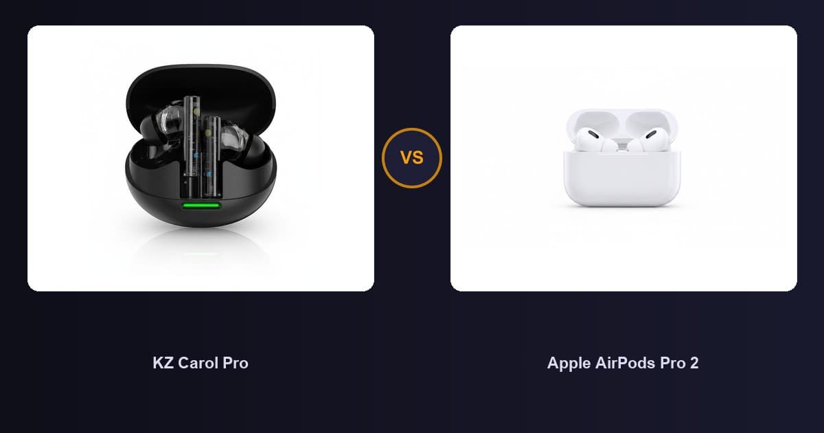 KZ Carol Pro x Apple AirPods Pro 2