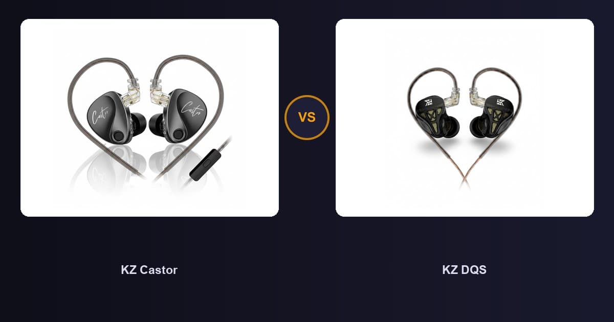 KZ Castor x KZ DQS