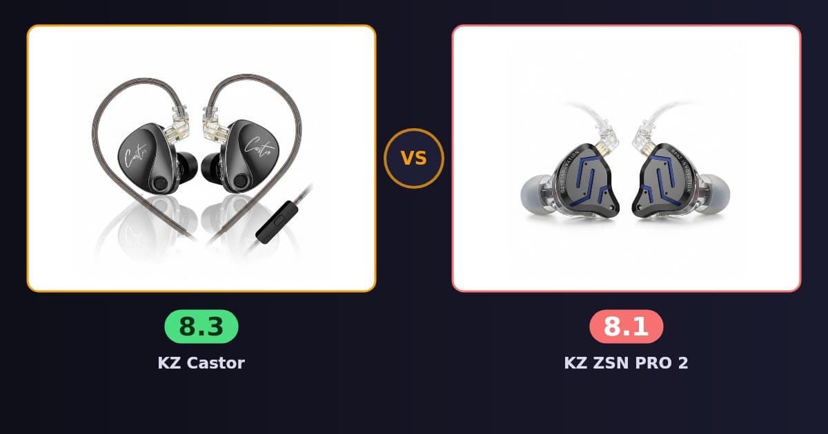 KZ Castor x KZ ZSN PRO 2