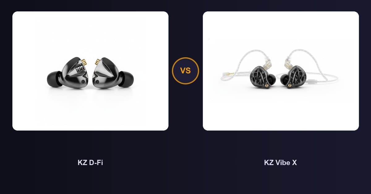 KZ D-Fi x KZ Vibe X