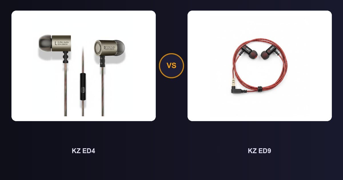 KZ ED4 x KZ ED9