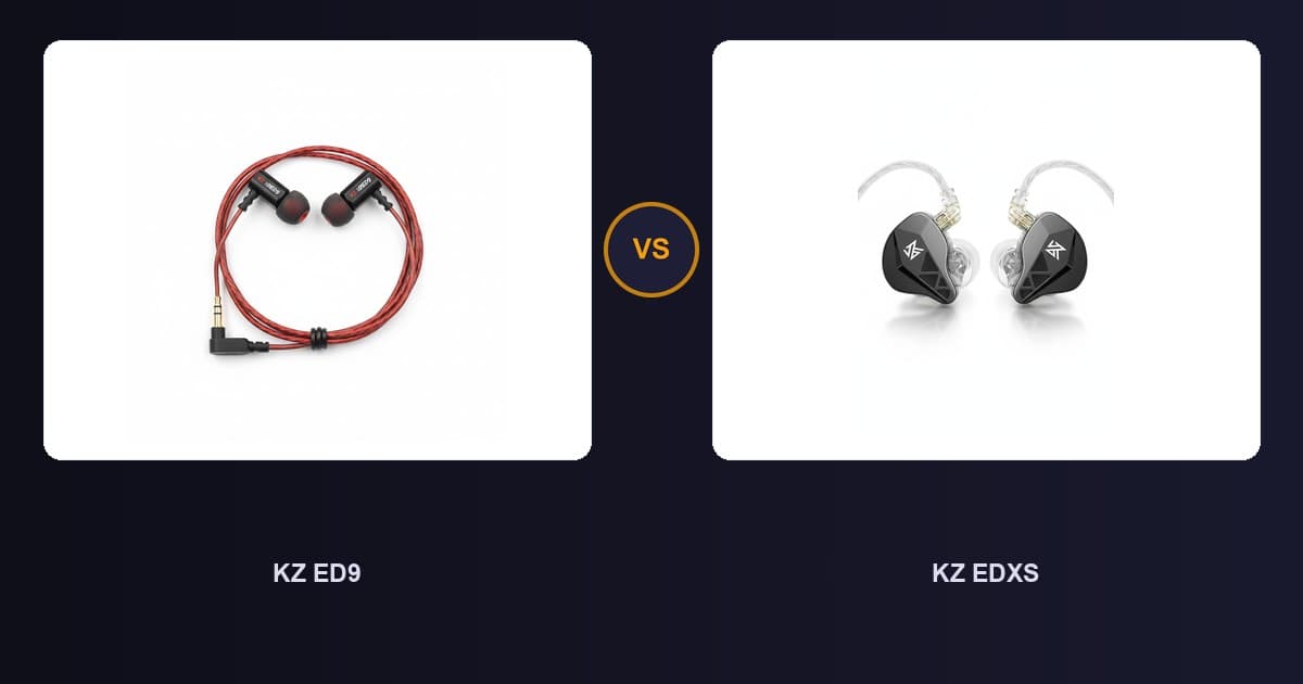 KZ ED9 x KZ EDXS