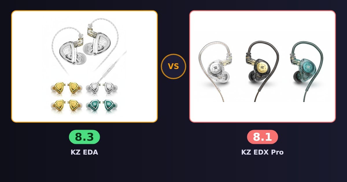 KZ EDA x KZ EDX Pro