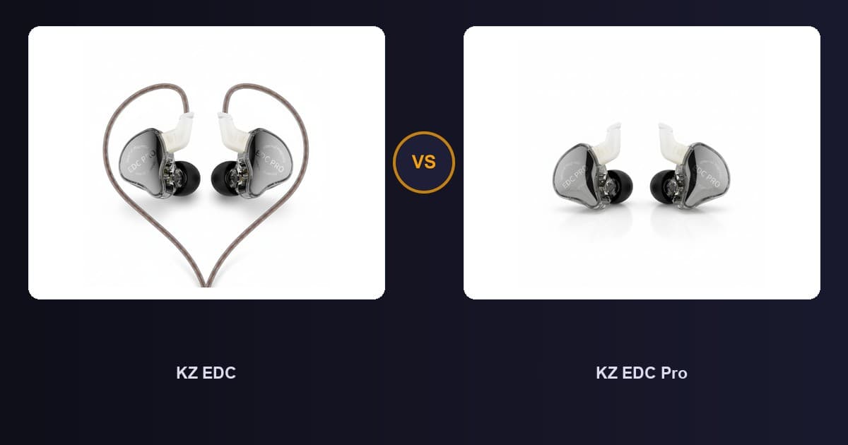 KZ EDC x KZ EDC Pro