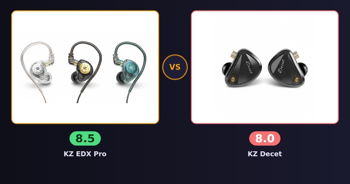 KZ EDX Pro x KZ Decet
