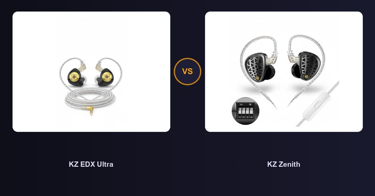 KZ EDX Ultra x KZ Zenith
