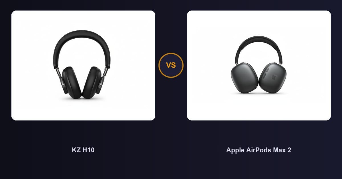 KZ H10 x Apple AirPods Max 2