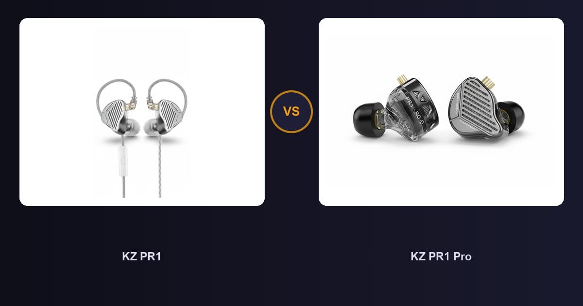 KZ PR1 x KZ PR1 Pro