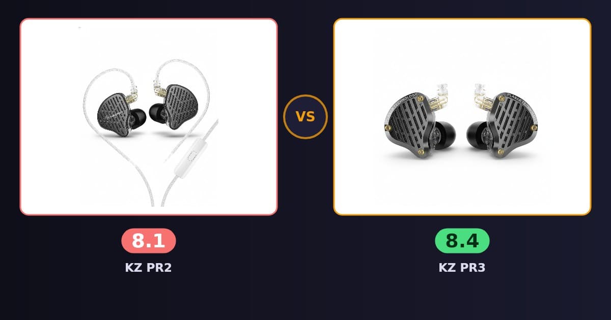 KZ PR2 x KZ PR3