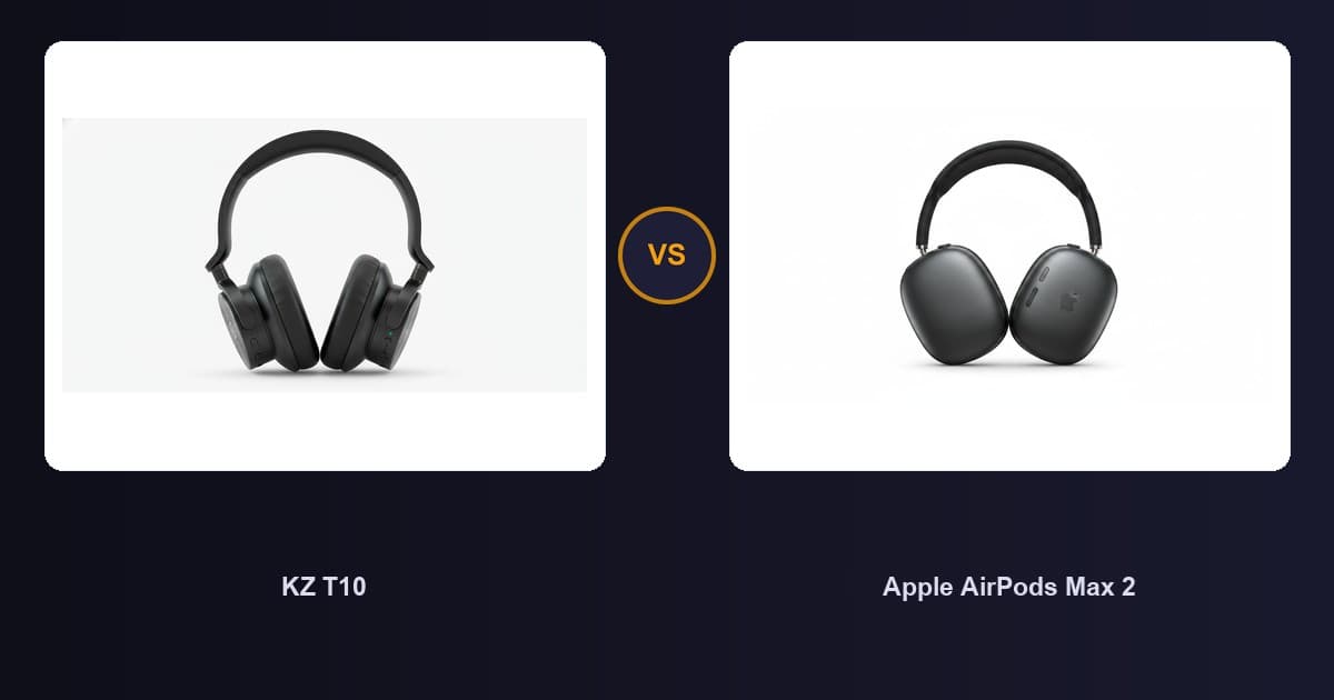 KZ T10 x Apple AirPods Max 2