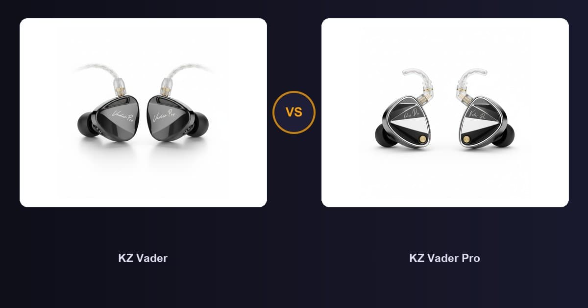 KZ Vader x KZ Vader Pro