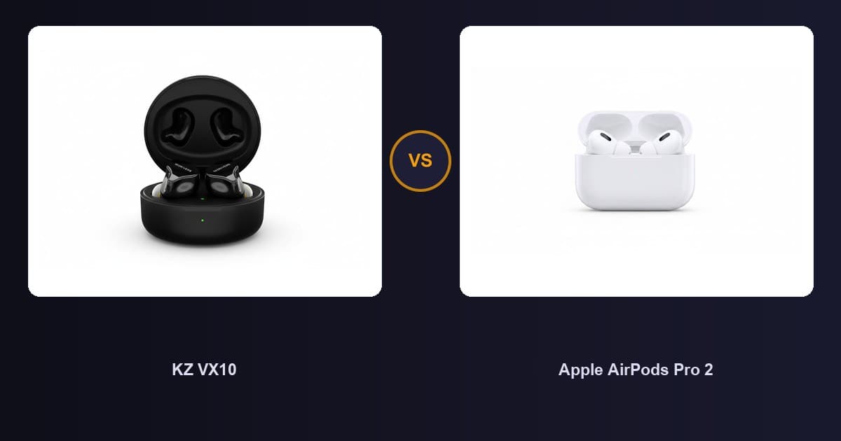 KZ VX10 x Apple AirPods Pro 2