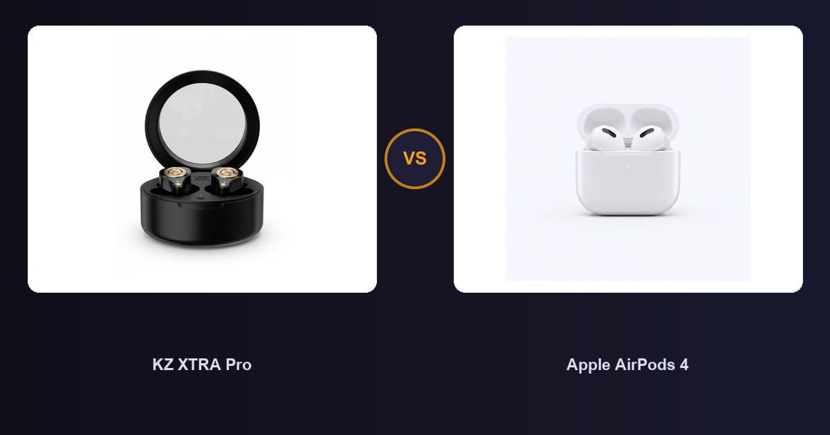 KZ XTRA Pro x Apple AirPods 4