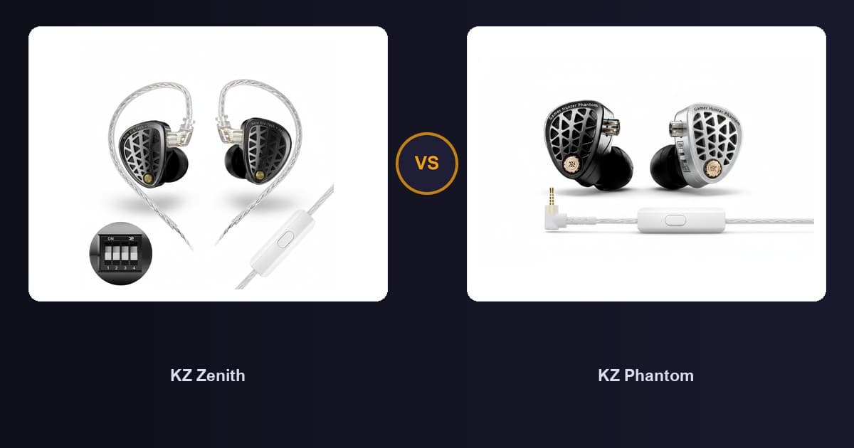 KZ Zenith x KZ Phantom