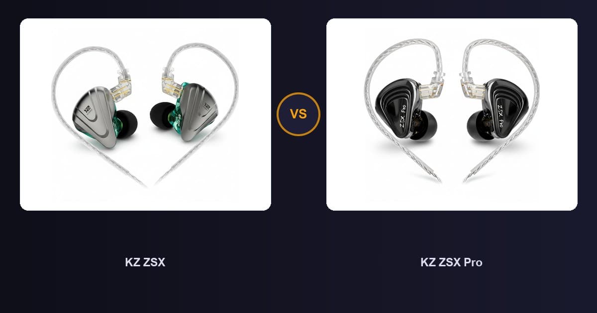KZ ZSX x KZ ZSX Pro